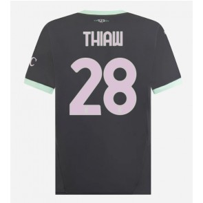 Billiga AC Milan Malick Thiaw #28 Tredjeställ 2024-25 Kortärmad